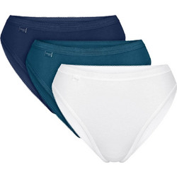 Sloggi Ψηλόμεσα Γυναικεία Slip 3Pack 10222391