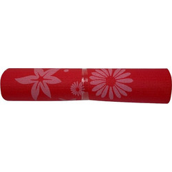 Sportica Στρώμα Γυμναστικής Yoga / Pilates Κόκκινο 173x61x0.3cm