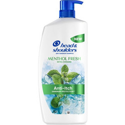 Head & Shoulders Menthol Fresh Extra Cooling Σαμπουάν κατά της Πιτυρίδας 1lt