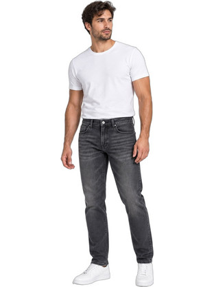 Mastino Ανδρικό Τζιν Παντελόνι Regular Fit Γκρι