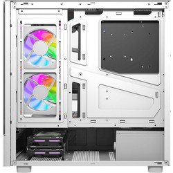 Darkflash DS950V White Gaming Midi Tower Κουτί Υπολογιστή με Πλαϊνό Παράθυρο