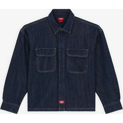 Dickies Μακρυμάνικο Γυναικείο Πουκάμισο Τζιν Mονόχρωμο Navy Μπλε DK0A8CJCRIN