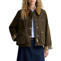 Barbour Γυναικείο Μπουφάν Παρκά Μακρύ Σοκολατί LWX1595-BRSN91