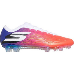 Skechers Razor 2 Elite FG 252160-BBLP Ποδοσφαιρικά Παπούτσια με Τάπες και Καλτσάκι Πορτοκαλί Μωβ Μαύρα