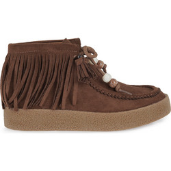 Seven Γυναικεία Μποτάκια Chukka Suede Καφέ X302I1132-534