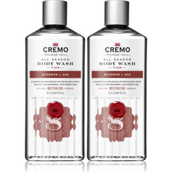 Cremo Bourbon & Oak Ανδρικό Αφρόλουτρο σε Gel 2x473ml