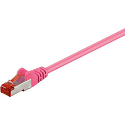 Microconnect S/FTP Cat.6 Καλώδιο Δικτύου Ethernet 20m Pink SSTP620PI