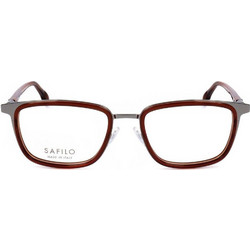 Safilo SAGOMA 04 09Q Ανδρικός Σκελετός Γυαλιών Οράσεως Κοκάλινος Καφέ