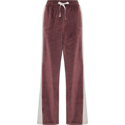 Funky Buddha Παντελόνι Φόρμας Βελουτέ Shadow Mauve FBL014-102-02