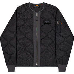 Alpha Ανδρικό Μπουφάν Puffer Μαύρο 268115-03