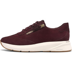 Clarks Γυναικεία Sneakers Μπορντό 26327889