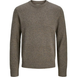 Jack & Jones Ανδρική Πλεκτή Μπλούζα Καφέ 12216799