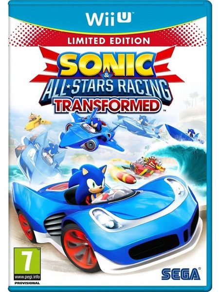 Sonic All Stars Racing Transformed Limited Edition Wii U