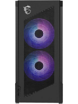 MSI MPG Velox 300R Air Flow PZ Black Gaming Midi Tower Κουτί Υπολογιστή RGB με Πλαϊνό Παράθυρο