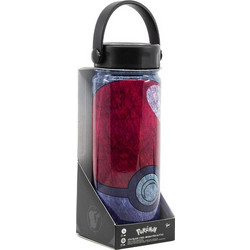 Stor Pokemon Παιδικό Παγούρι Θερμός Ανοξείδωτο BPA Free Μπορντό Μαύρο 530ml