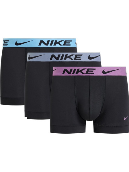 Nike Ανδρικά Μποξεράκια Σετ 3Pack Μαύρα KE1156-JMC