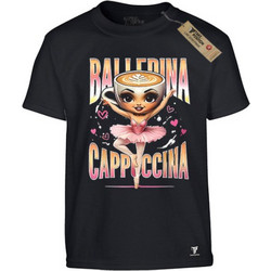 Takeposition Ballerina Cappuccina Παιδικό T-Shirt Κοντομάνικο Μαύρο 806-1437