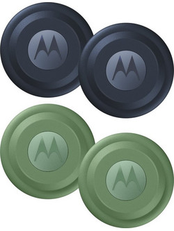 Motorola Moto Tag Anti-Lost Trackers Google Find My Device Blue Green 4 Pack