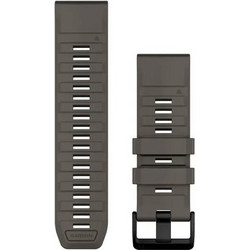 Garmin QuickFit 26 Λουράκι Σιλικόνης Black / Pebble Gray (Garmin Watch)