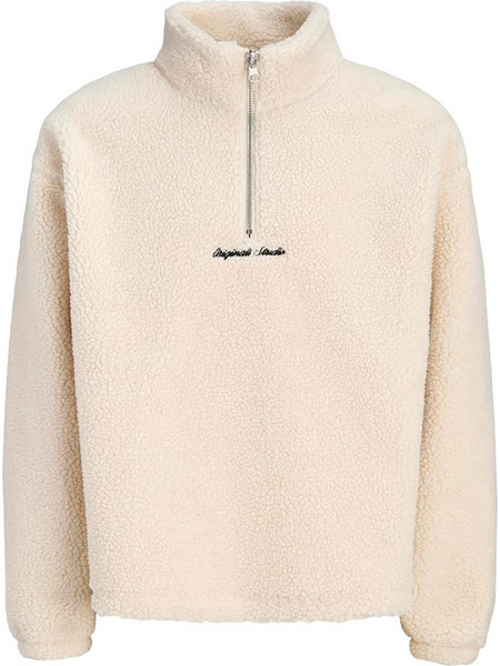 Jack & Jones Ανδρικό Φούτερ Μπεζ 12302732