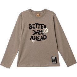 Funky Παιδικό T-Shirt Μακρυμάνικο Εκρού 227-106124-1