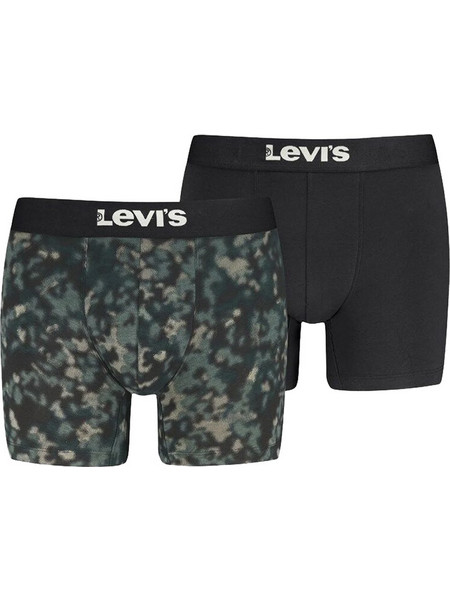 Levi's Ανδρικά Μποξεράκια Σετ 2Pack Μαύρα 701241921-001