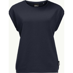 Jack Wolfskin Γυναικείο Αθλητικό T-Shirt Navy Μπλε 1809071-1010
