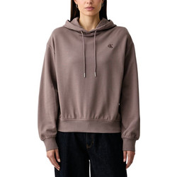 Calvin Klein Γυναικείο Φούτερ με Κουκούλα Καφέ LV047G258G-1SJ