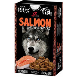 Alpha Spirit Natural Snacks with Salmon 80gr