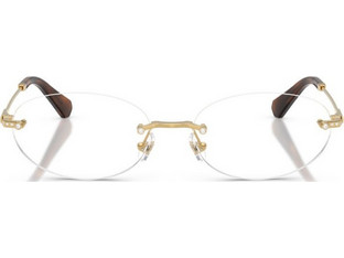 Swarovski SK1040 4004 Γυναικείος Σκελετός Γυαλιών Οράσεως Μεταλλικός Χρυσός