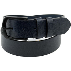 Legend Accessories Ανδρική Ζώνη Δερμάτινη Navy Μπλε L-757