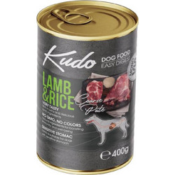 Kudo Adult with Lamb & Rice 400gr