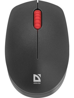 Defender Tiana Ασύρματο Ποντίκι Black