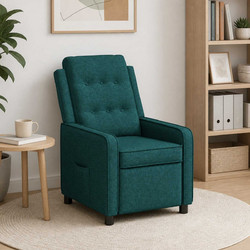 vidaXL Πολυθρόνα Relax Ανακλινόμενη Πράσινη 42051338