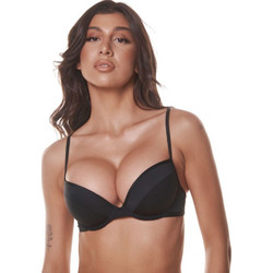 BLU4U Bikini Top με Ενίσχυση Μαύρο 26366085-02