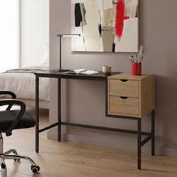 Pakoworld Demal Γραφείο Υπολογιστή Ξύλινο 100x48x76cm 225-000114