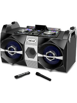 Akai DJ-S1HB Σύστημα Καραόκε με Ασύρματο Μικρόφωνο