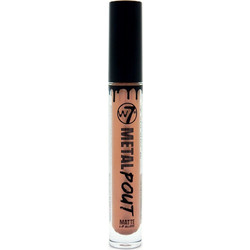 W7 Metal Pout Matte Lips Blaze Long Lasting Liquid Κραγιόν 3ml