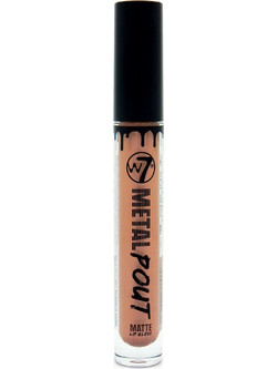 W7 Metal Pout Matte Lips Blaze Long Lasting Liquid Κραγιόν 3ml