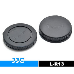 JJC L-R13 Rear Lens Cap and Body Cap for Nikon 1 Camera mount