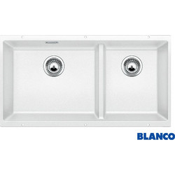 Blanco Subline 480/320-U Υποκαθήμενος Νεροχύτης Γρανίτη White 523588 85.5x46cm