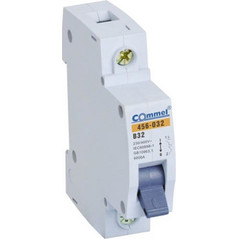 ΜΙΚΡΟΑΥΤΟΜΑΤΟΣ 1P ΚΑΜΠΥΛΗ B 32A 465-032 COMMEL 3858883834482
