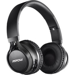 Mpow Thor Ενσύρματα & Ασύρματα Bluetooth Ακουστικά Over Ear Μαύρα