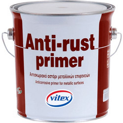 Vitex Anti-Rust Primer Αντισκωριακό Αστάρι Διαλύτου Καφέ 2.5lt