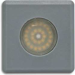 ΦΩΤΙΣΤΙΚΟ ΠΛΑΣΤΙΚΟ ΧΩΝΕΥΤΟ LED 1,9W 266LM ΙΡ65 ΡΟΥΣΤΙΚ 7x7x4cm ARAPIDIS LIGHTING