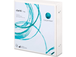 CooperVision Clariti Toric Ημερήσιοι Φακοί Επαφής Αστιγματικοί Σιλικόνης Υδρογέλης με Φίλτρο UV 90τμχ