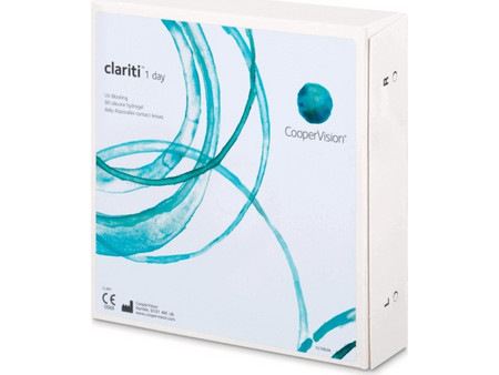 CooperVision Clariti Toric Ημερήσιοι Φακοί Επαφής Αστιγματικοί Σιλικόνης Υδρογέλης με Φίλτρο UV 90τμχ