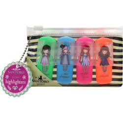 GORJUSS SANTORO FIESTA HIGHLIGHTERS SET (691GJD03)