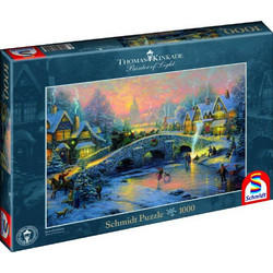 Puzzle Schmidt Thomas Kinkade Spirit Of Christmas 1000 Κομμάτια
