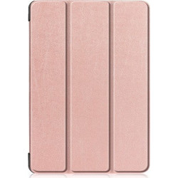 Tri-Fold Flip Cover Ροζ Χρυσό (Lenovo Tab E10 10.1")